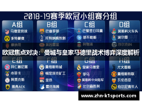 欧冠焦点对决：曼城与皇家马德里战术博弈深度解析