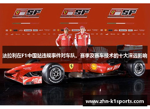 法拉利在F1中国站违规事件对车队、赛季及赛车技术的十大深远影响